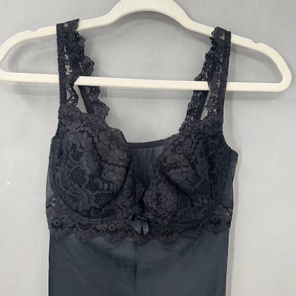 Victorias Secret Slip Dress Womens Medium Coquette Whimsigoth Babydoll Y2K - Picture 4 of 12